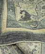 Turkish Oushak Rug  4'1" x 6'9" #20356