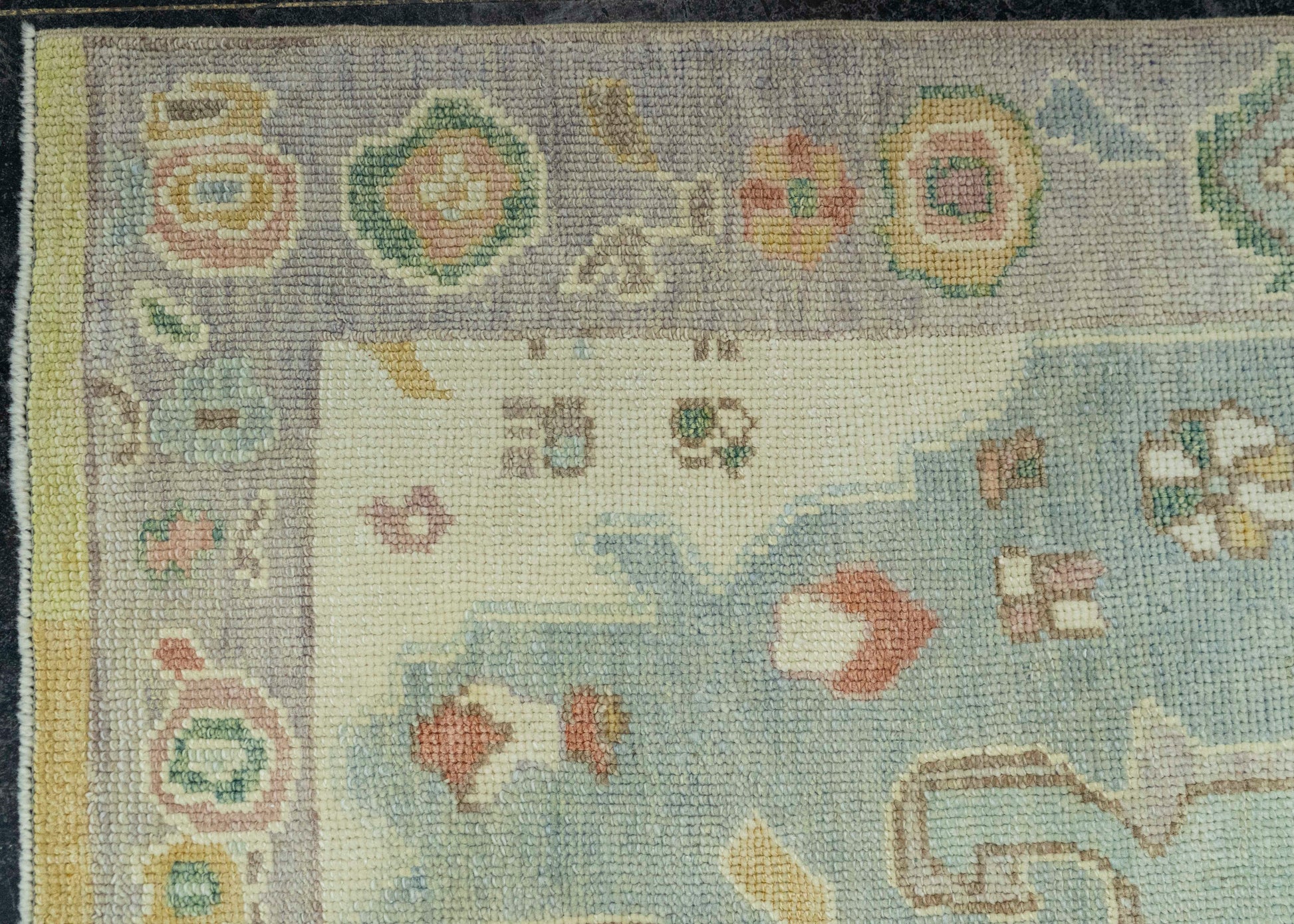 Turkish Oushak Rug  5' x 6'4" #20423