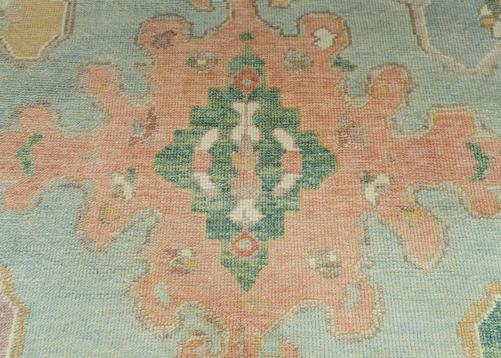 Turkish Oushak Rug  5' x 6'4" #20423