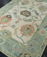 Turkish Oushak Rug 4'11" x 7'2" #20284