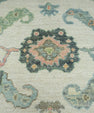 Turkish Oushak Rug 4'11" x 7'2" #20284