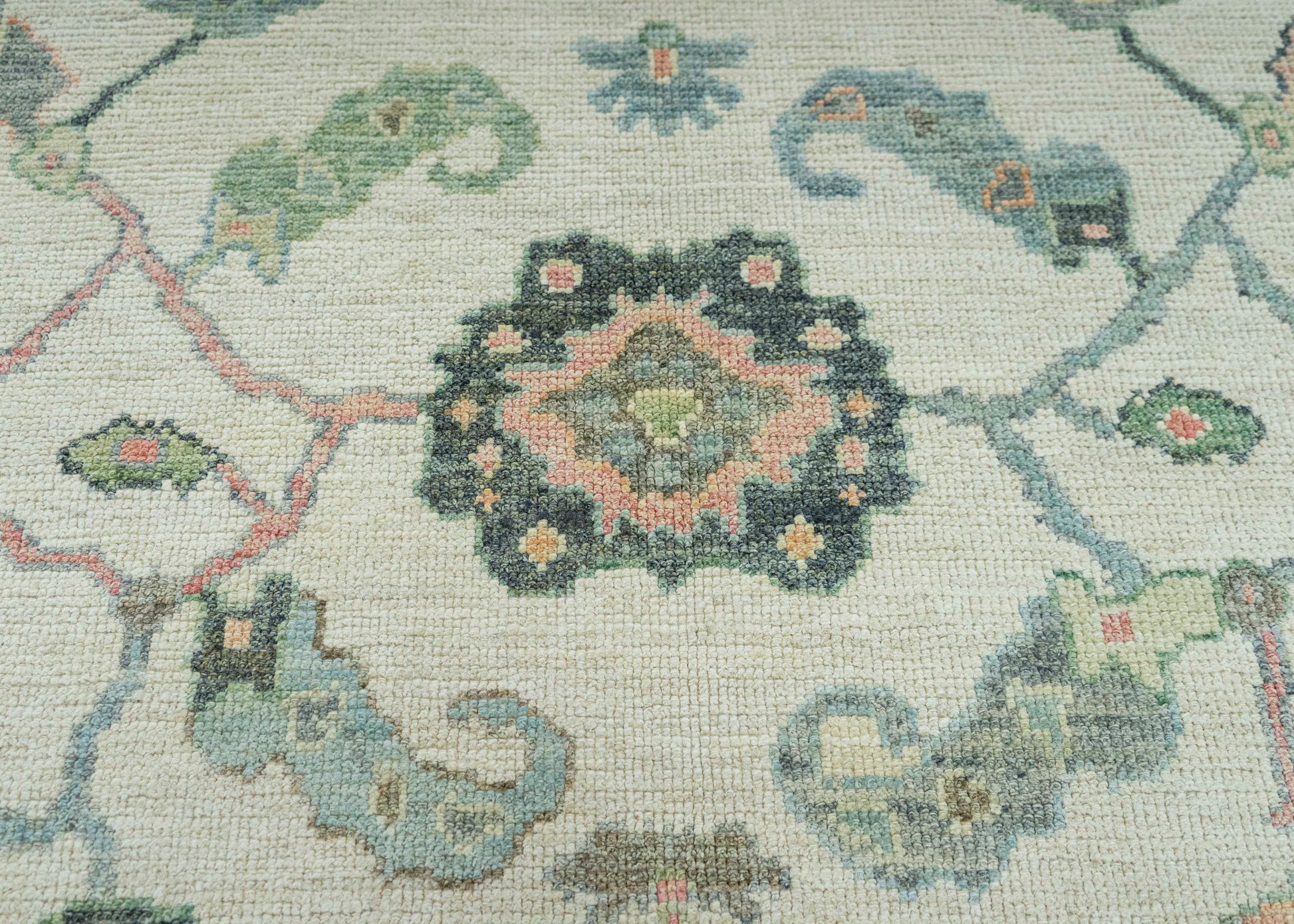 Turkish Oushak Rug 4'11" x 7'2" #20284