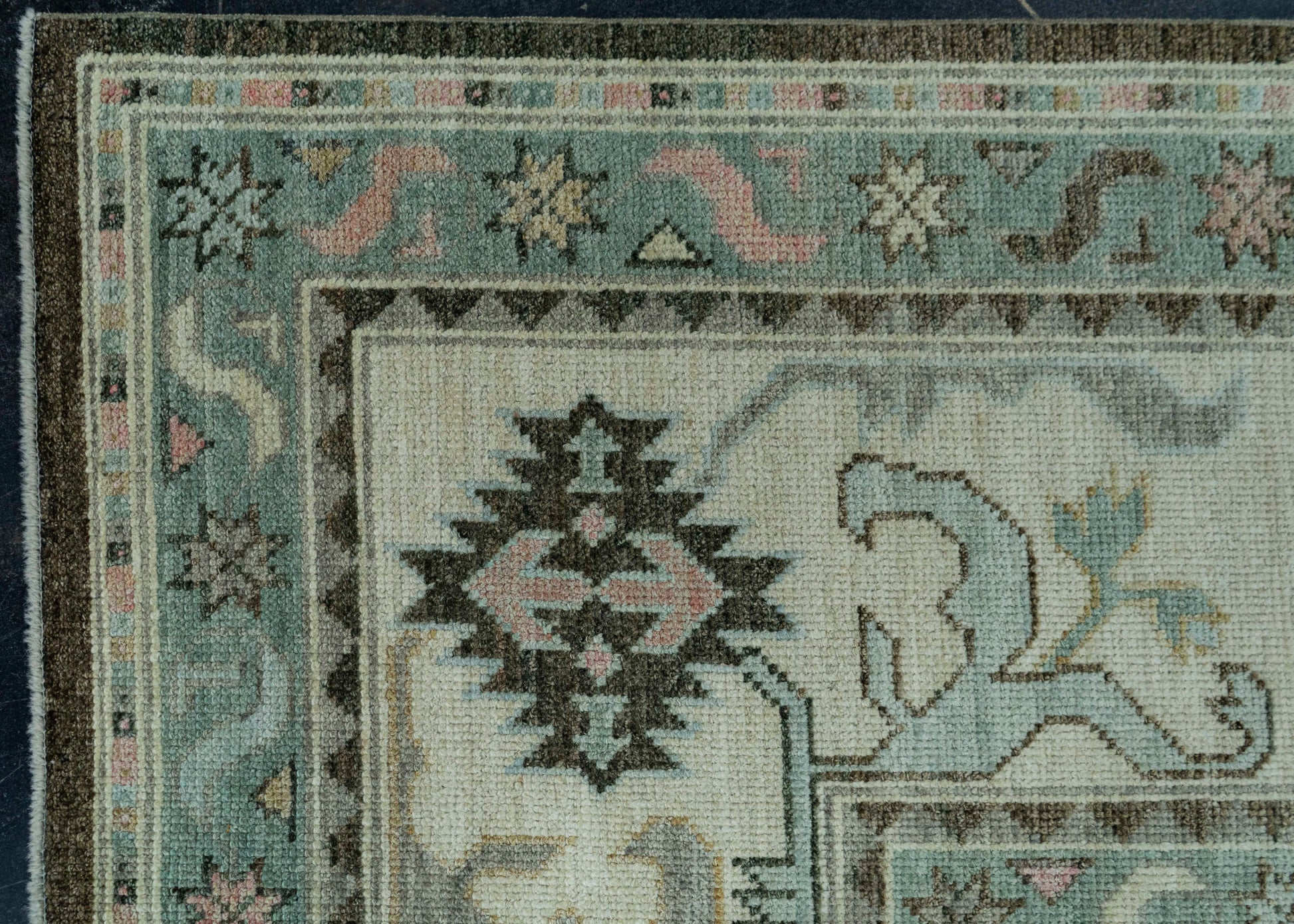 Turkish Oushak Rug 9'8" x 14' #19425