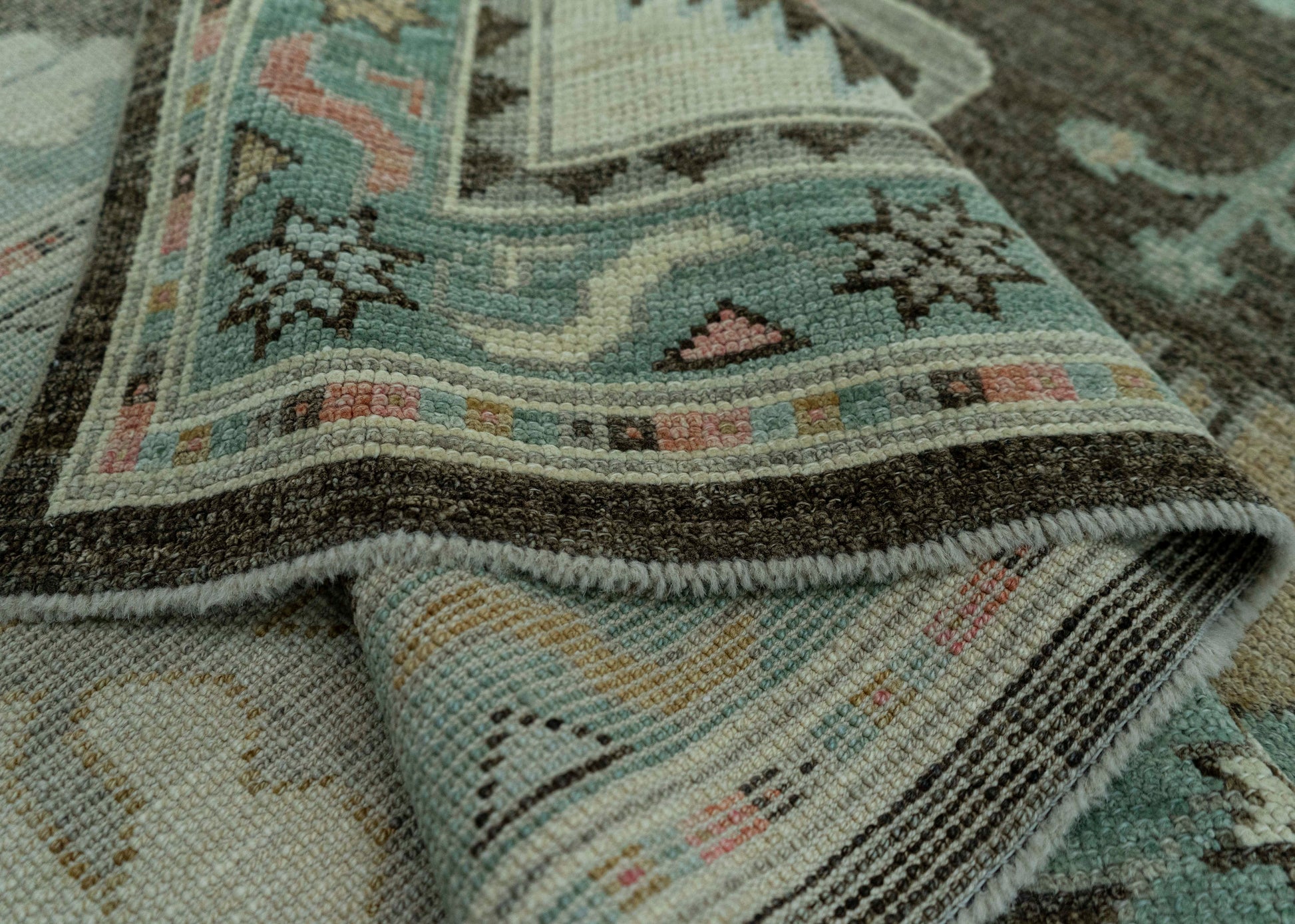 Turkish Oushak Rug 9'8" x 14' #19425