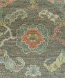 Turkish Oushak Rug  4' x 6'4" #20353