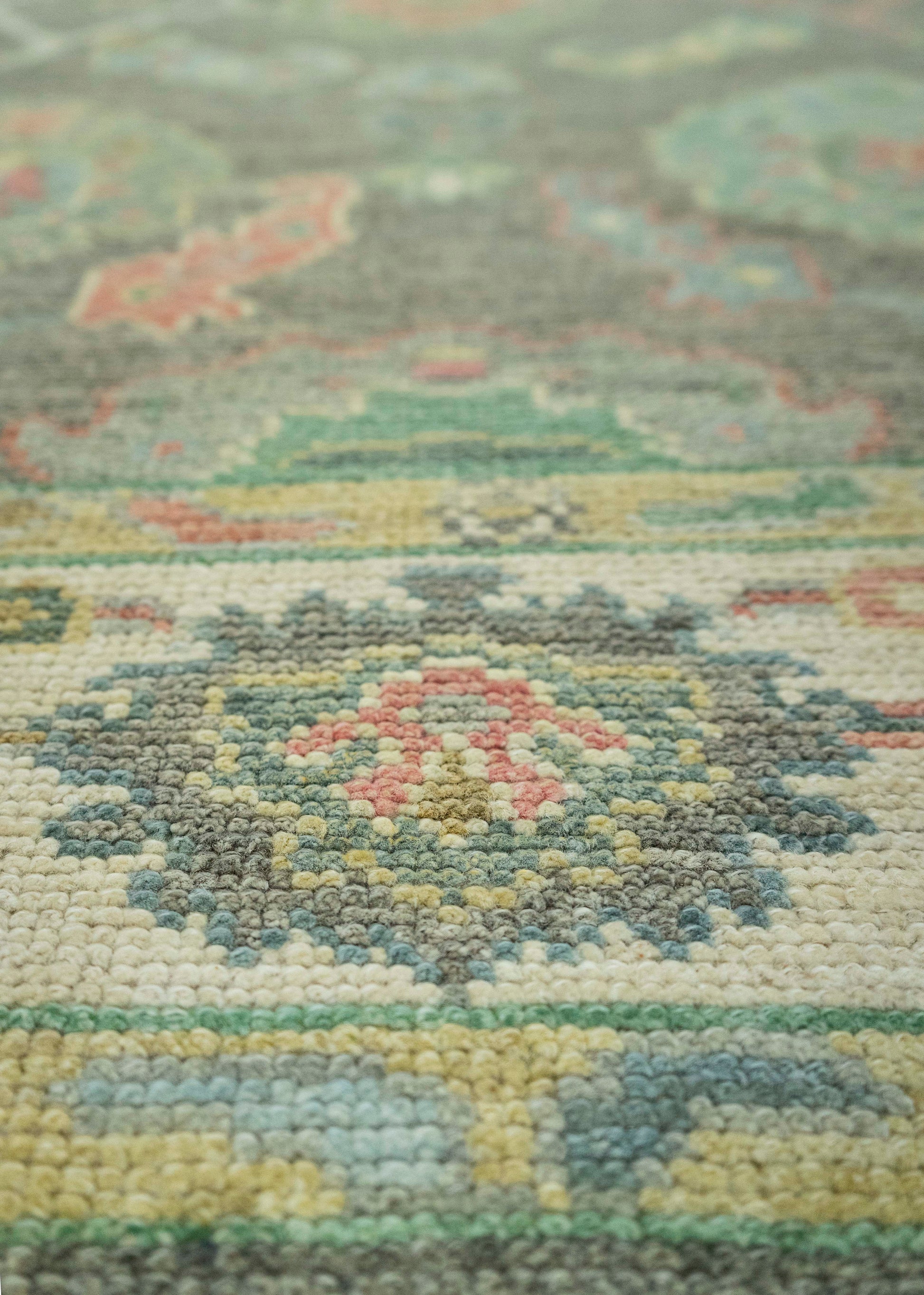 Turkish Oushak Rug  4' x 6'4" #20353