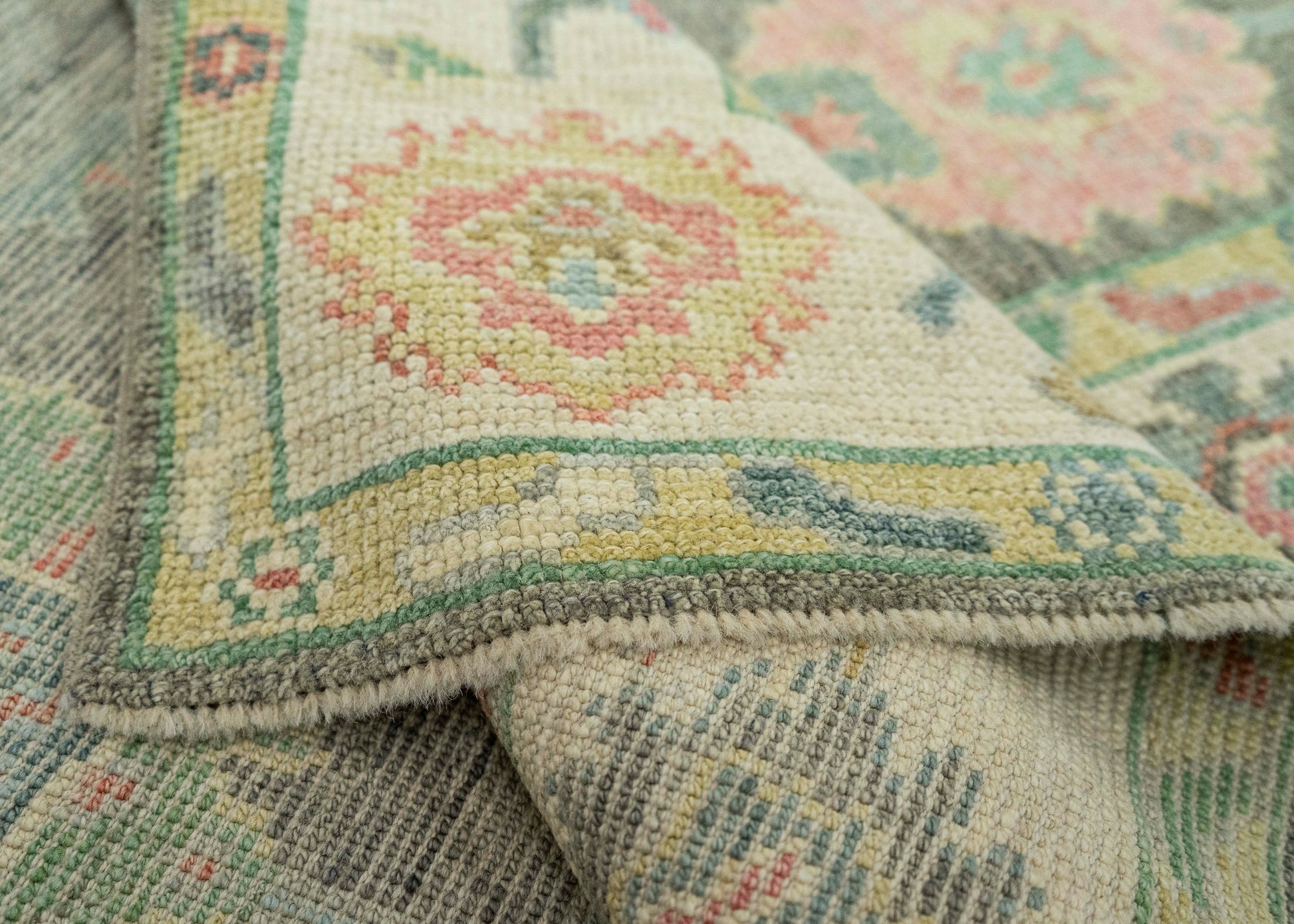 Turkish Oushak Rug  4' x 6'4" #20353