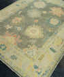 Turkish Oushak Rug  5'2" x 6'7" #20371