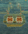 Turkish Oushak Old Wool Rug  10'1" x 13'7" #20004