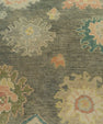 Turkish Oushak Rug  5'2" x 6'7" #20371
