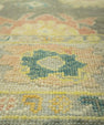Turkish Oushak Rug  5'2" x 6'7" #20371