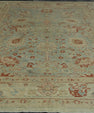 Turkish Oushak Antique Look Rug 9'5" x 12'2" #21486