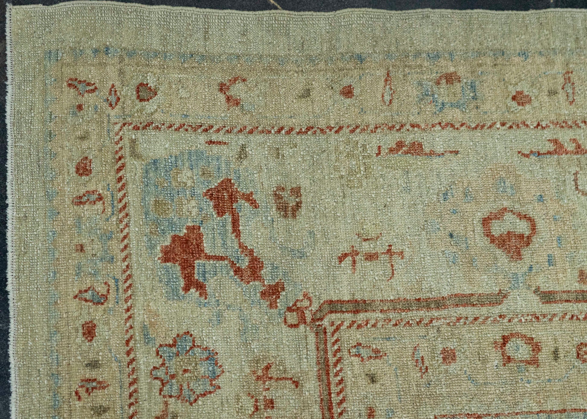 Turkish Oushak Antique Look Rug 9'5" x 12'2" #21486