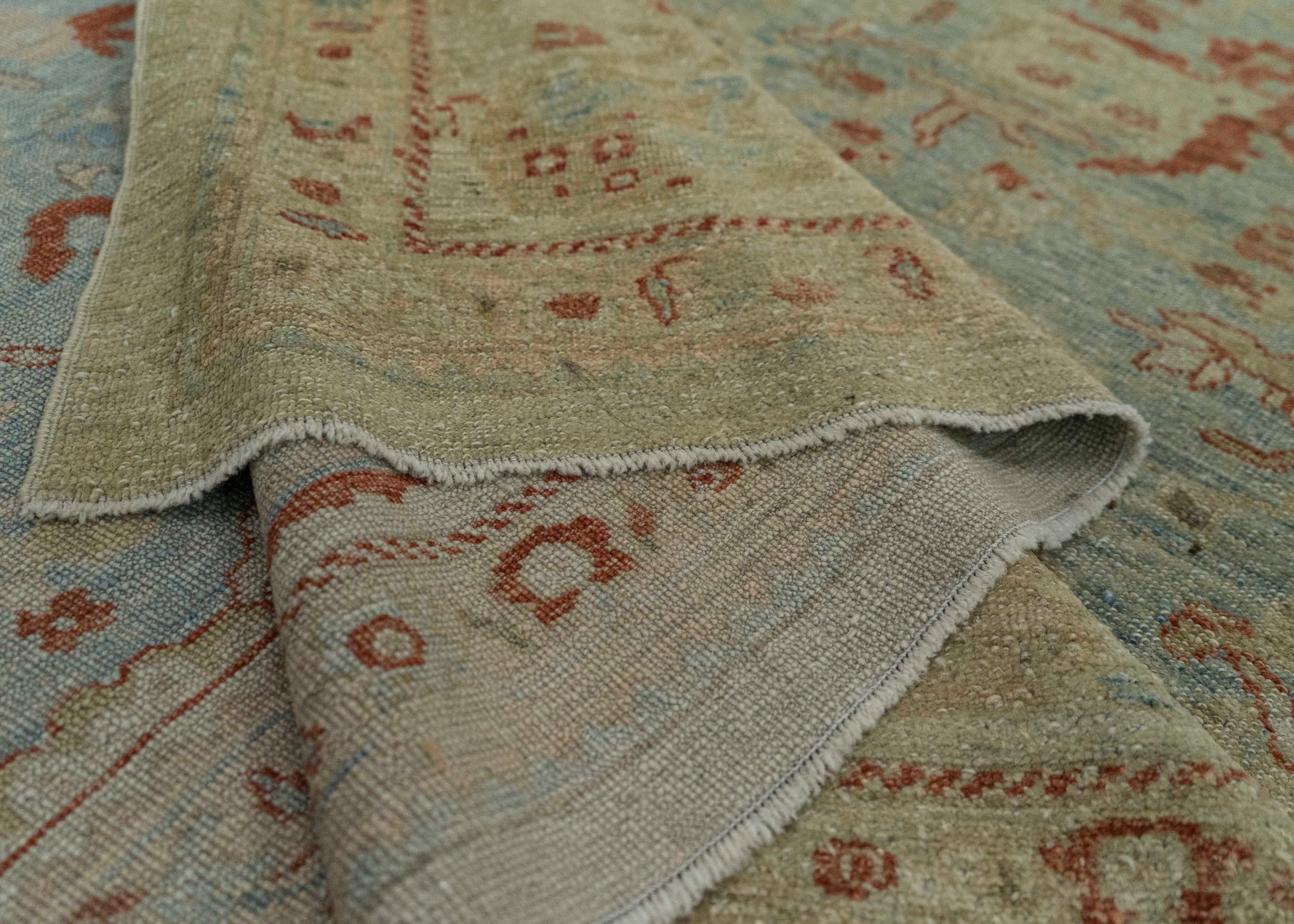 Turkish Oushak Antique Look Rug 9'5" x 12'2" #21486
