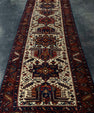 Oriental Handmade Vintage Rug 3'2" x 12'2" #21482