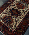Oriental Handmade Vintage Rug 3'2" x 12'2" #21482