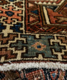 Oriental Handmade Vintage Rug 3'1" x 13'6" #21481