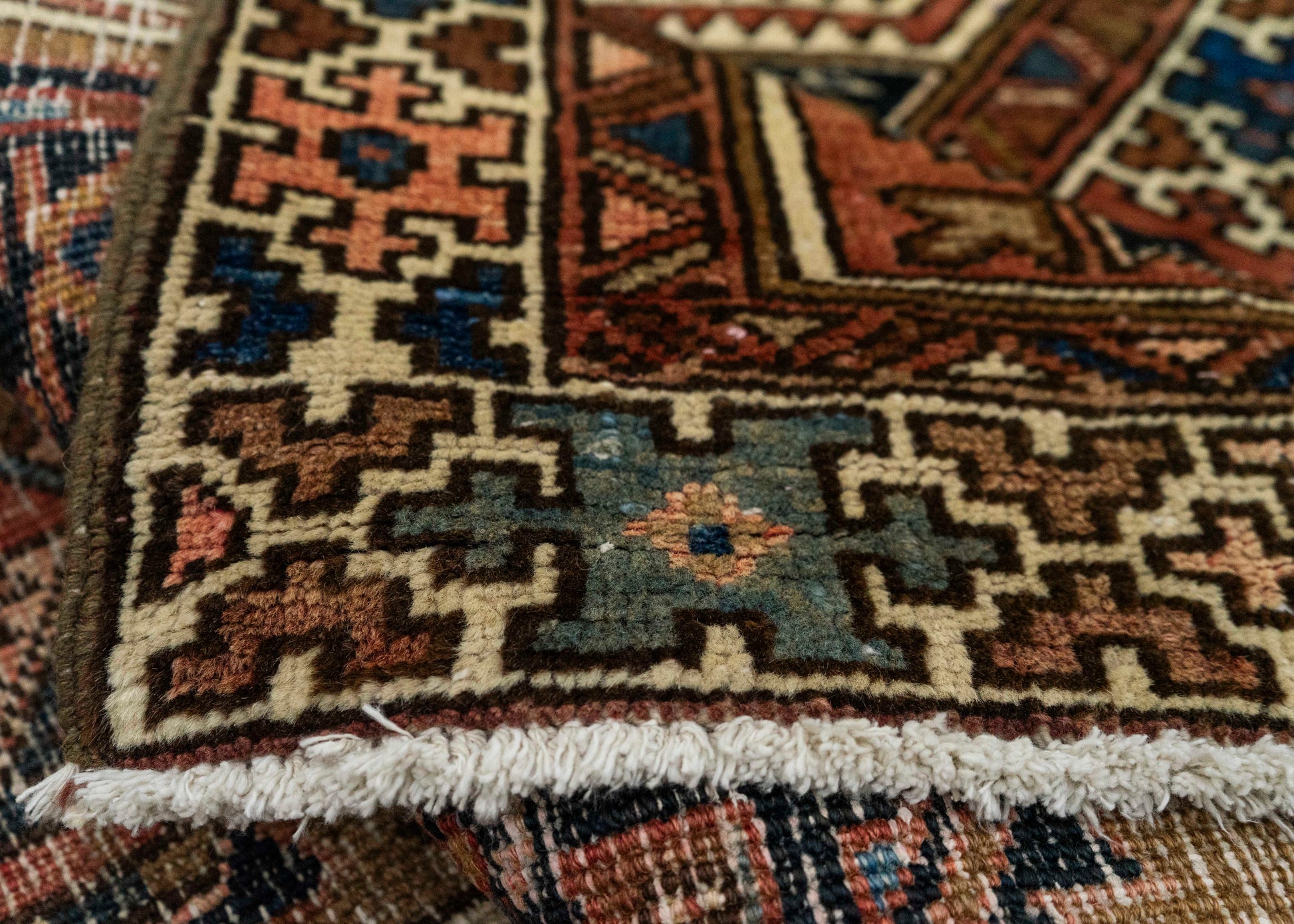 Oriental Handmade Vintage Rug 3'1" x 13'6" #21481
