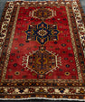 Oriental Handmade Vintage Rug 3'8" x 5'3" #21484