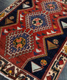 Oriental Handmade Vintage Rug 3'7" x 4'9" #21479