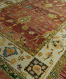 Turkish Oushak Old Wool Rug  9'10" x 14' #20121