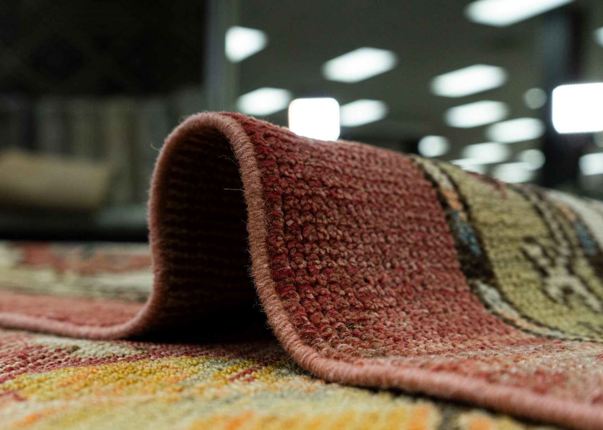 Turkish Oushak Old Wool Rug  9'10" x 14' #20121