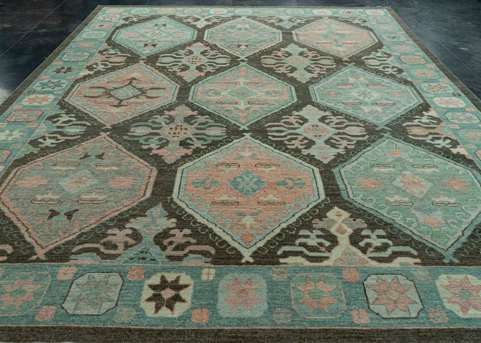 Turkish Oushak Rug 10'3" x 14'6" #20056