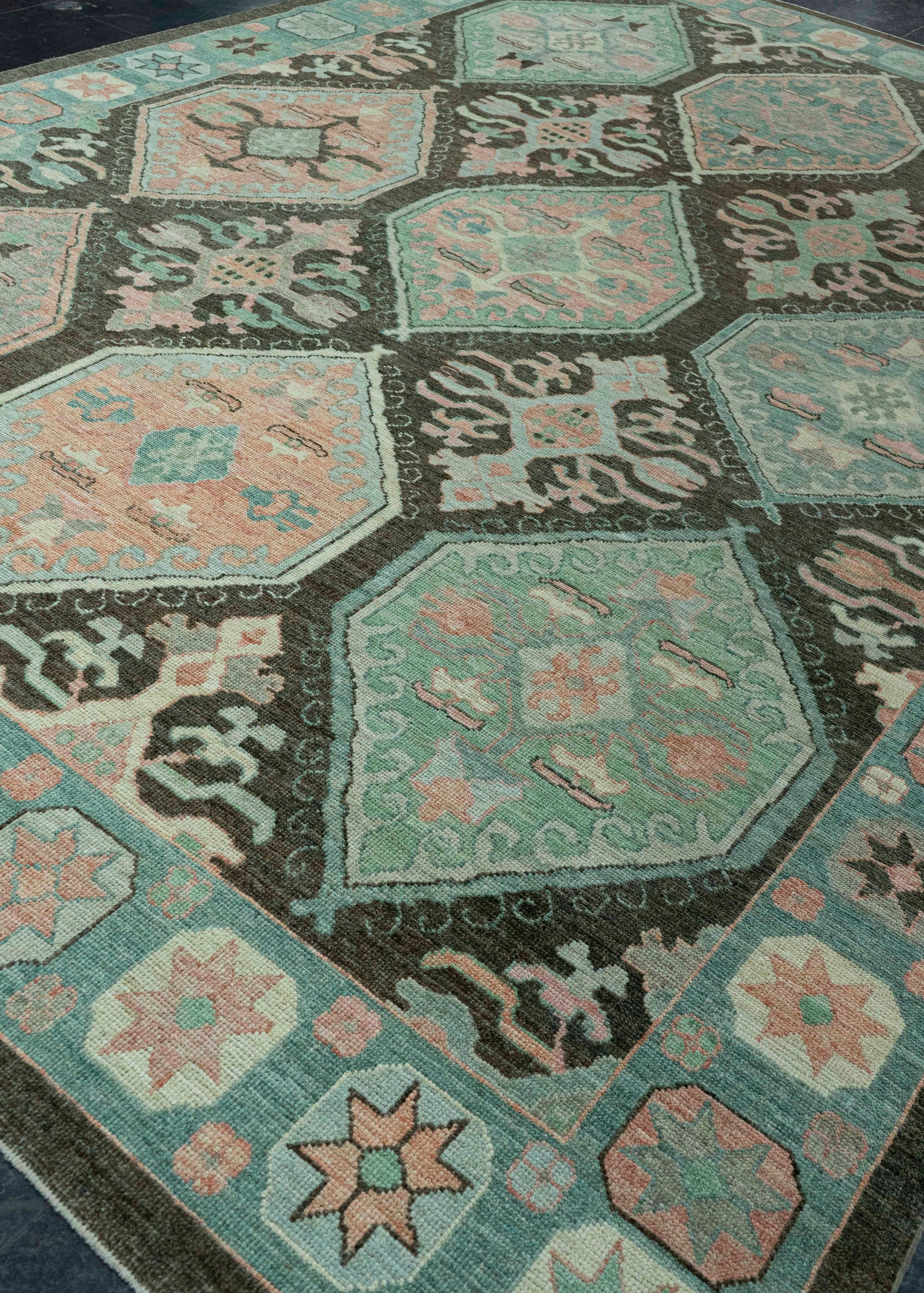 Turkish Oushak Rug 10'3" x 14'6" #20056