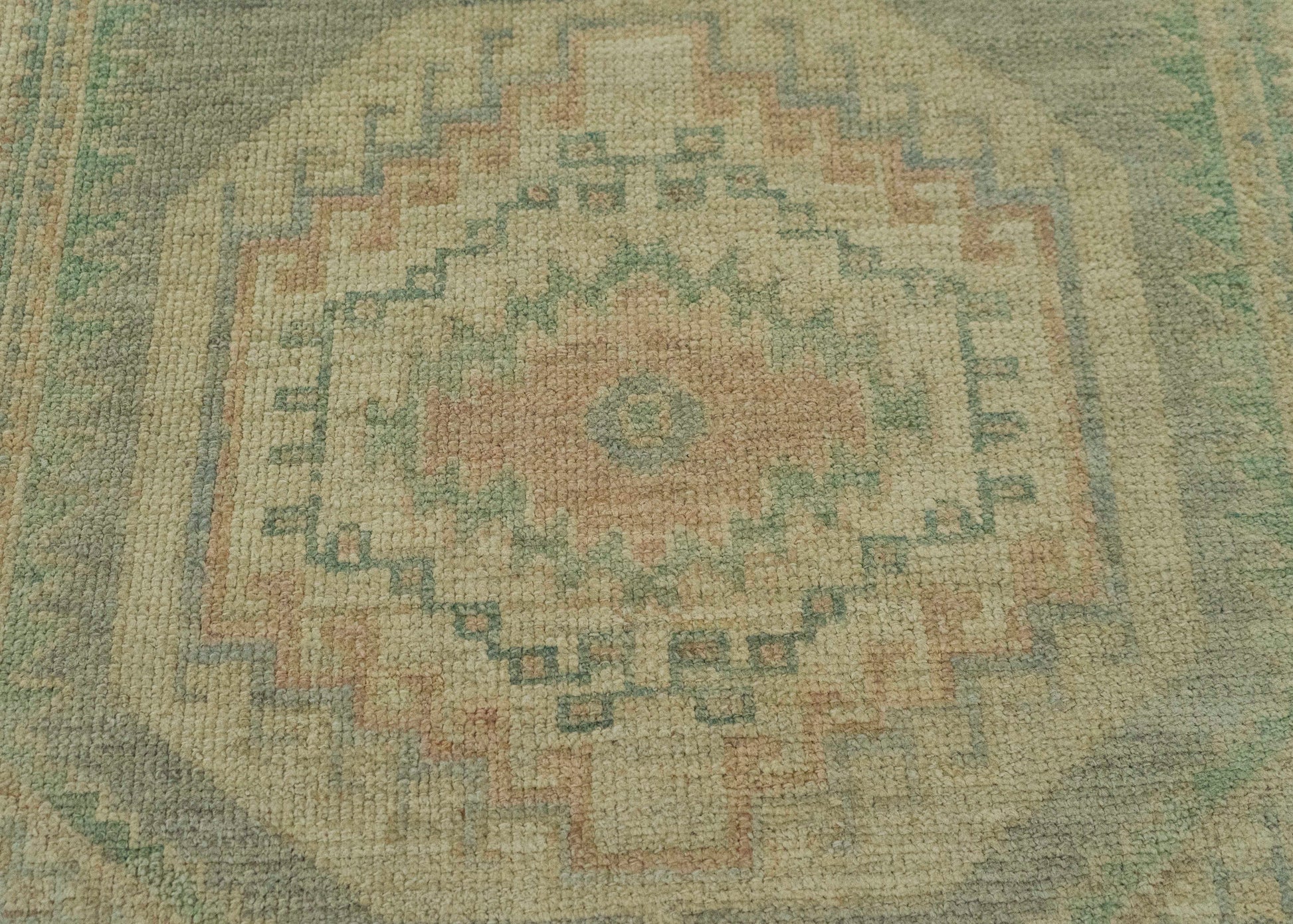 Turkish Oushak Rug 3' x 10'1" #20236