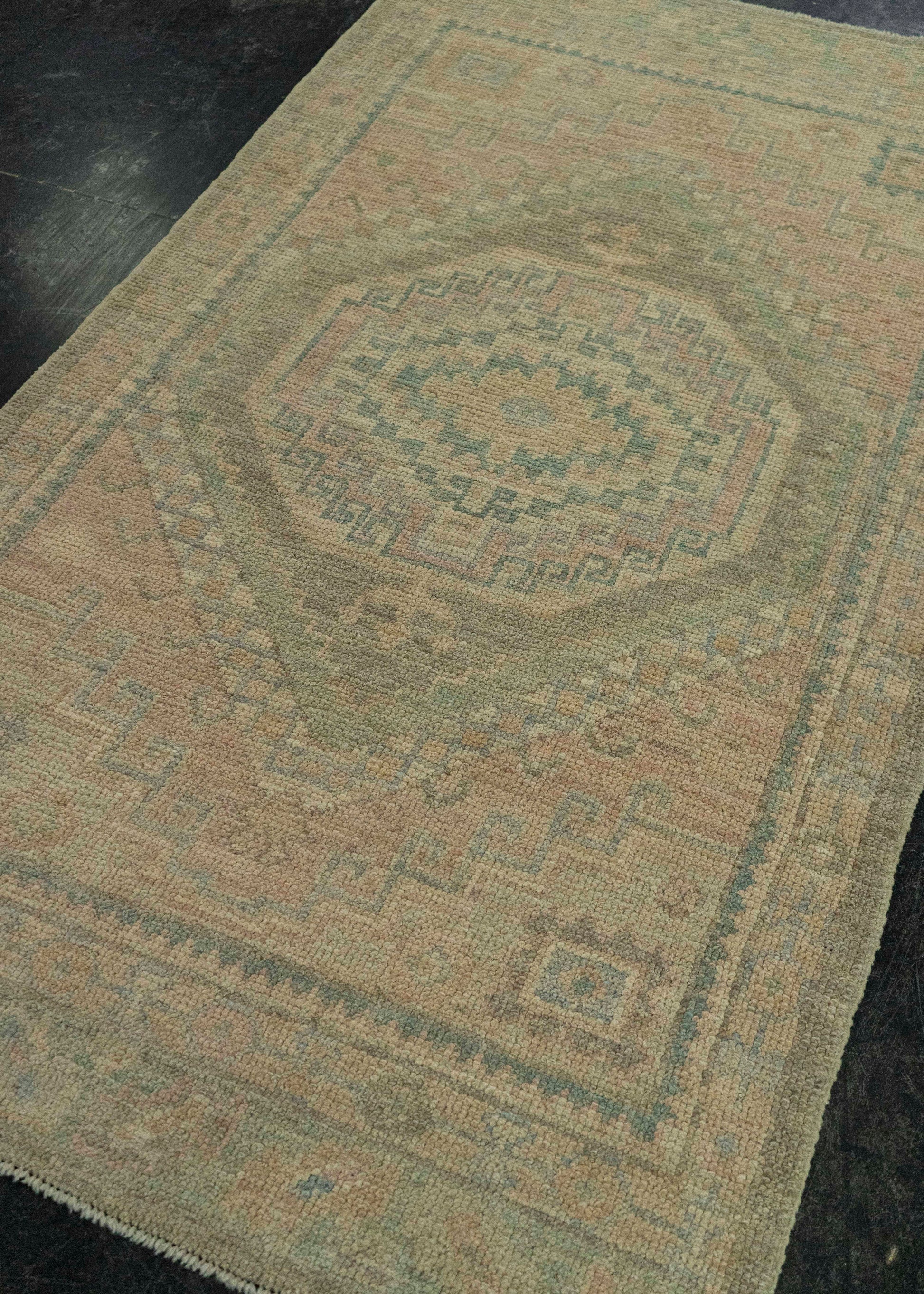 Turkish Oushak Rug 3'2" x 5'7" #20242