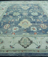 Turkish Oushak Old Wool Rug  10'4" x 14'2" #30138