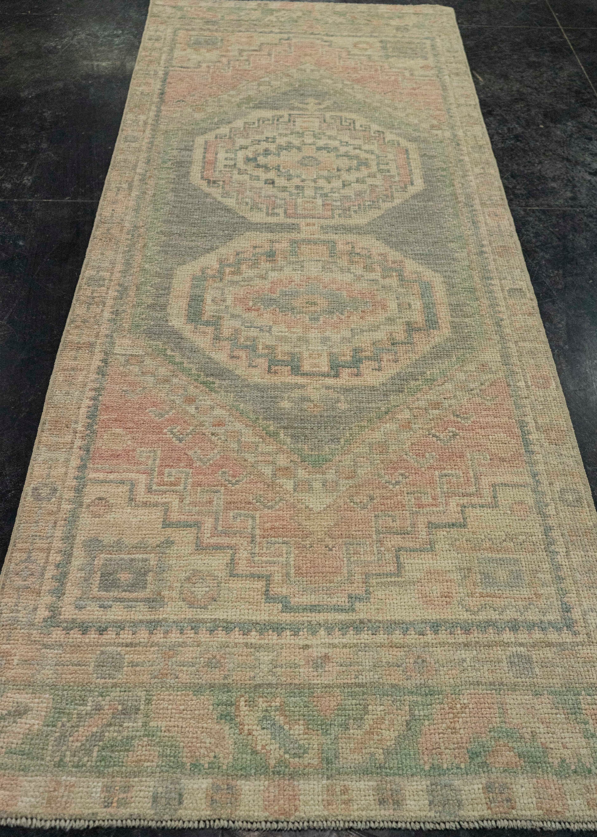 Turkish Oushak Rug 2'10" x 7'7" #20237