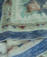 Turkish Oushak Old Wool Rug  10'4" x 14'2" #30138