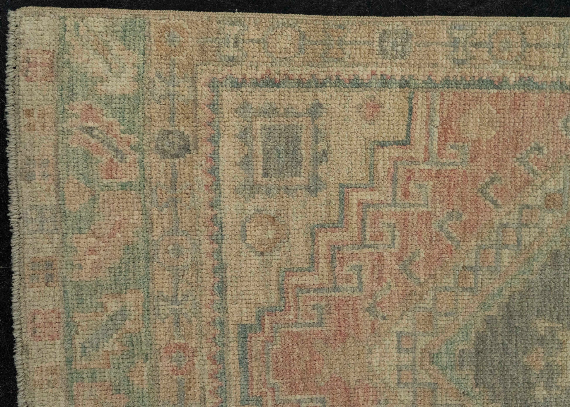 Turkish Oushak Rug 2'9" x 7'6" #20235