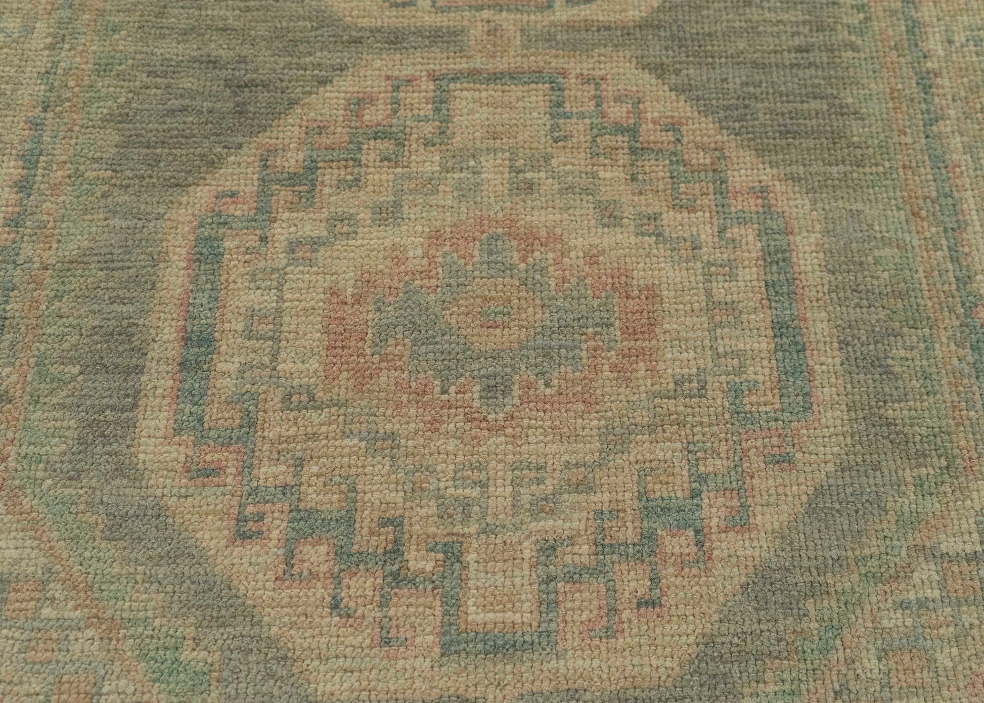 Turkish Oushak Rug 2'9" x 7'6" #20235