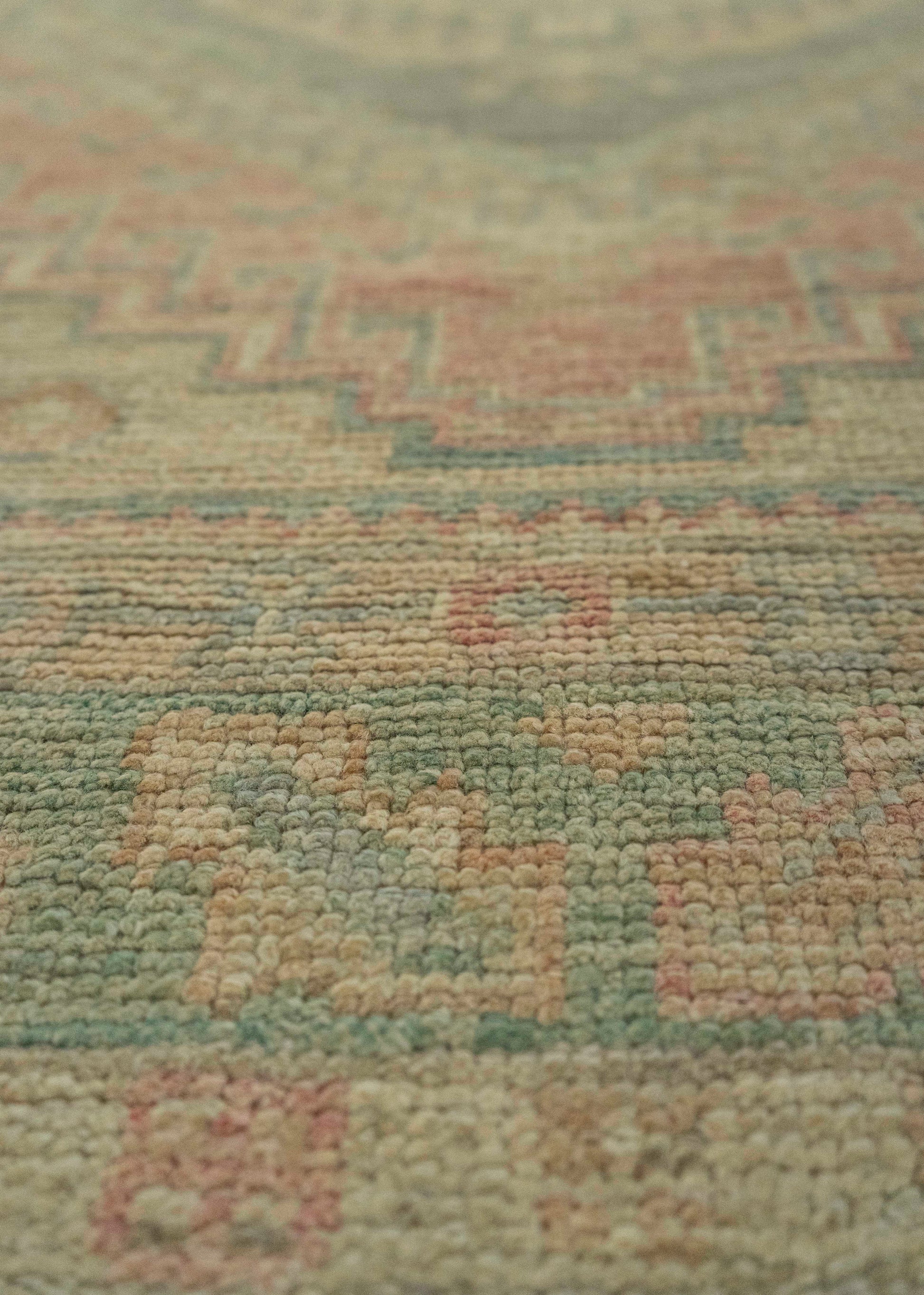 Turkish Oushak Rug 2'9" x 7'6" #20235