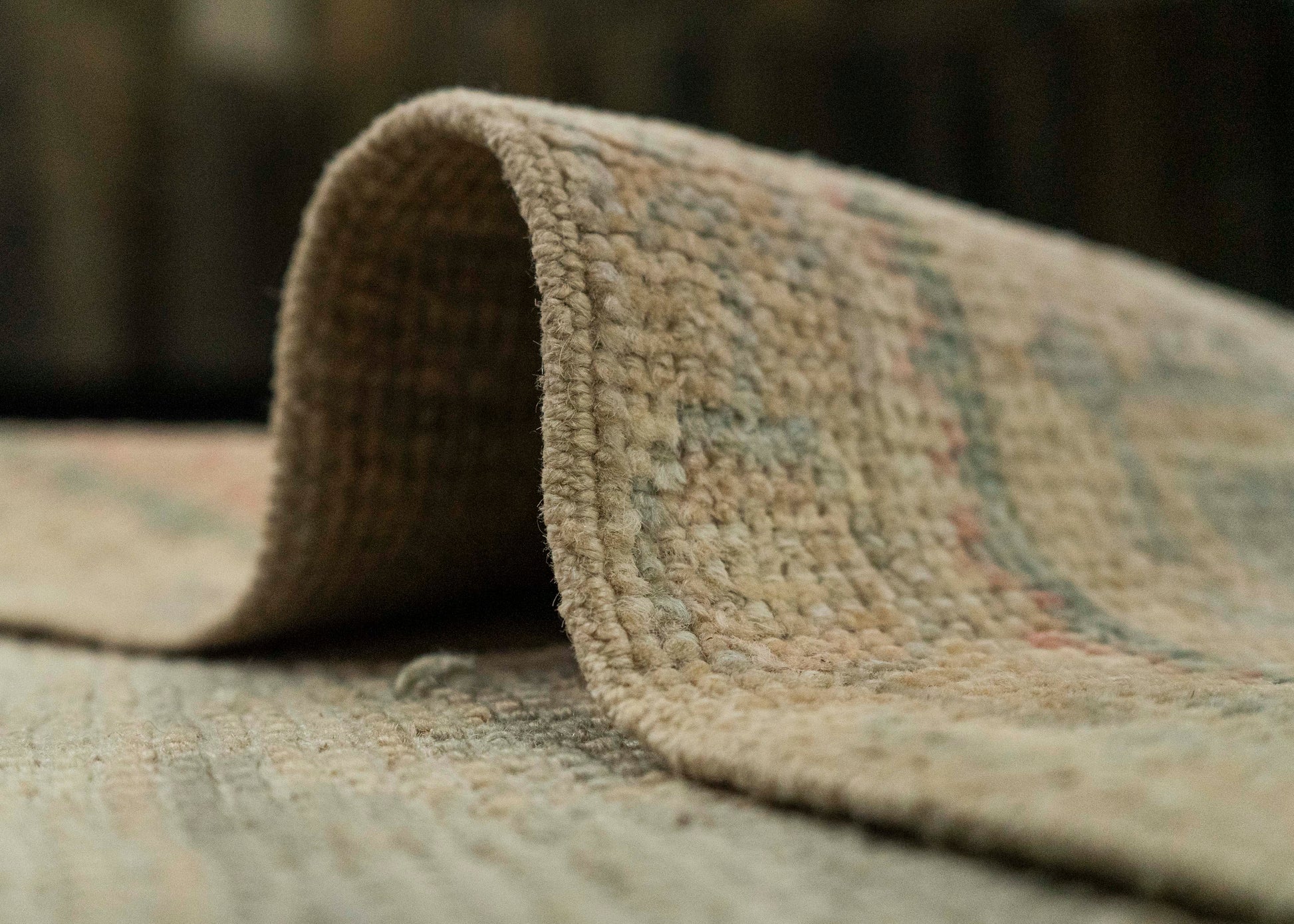 Turkish Oushak Rug 2'9" x 7'6" #20235