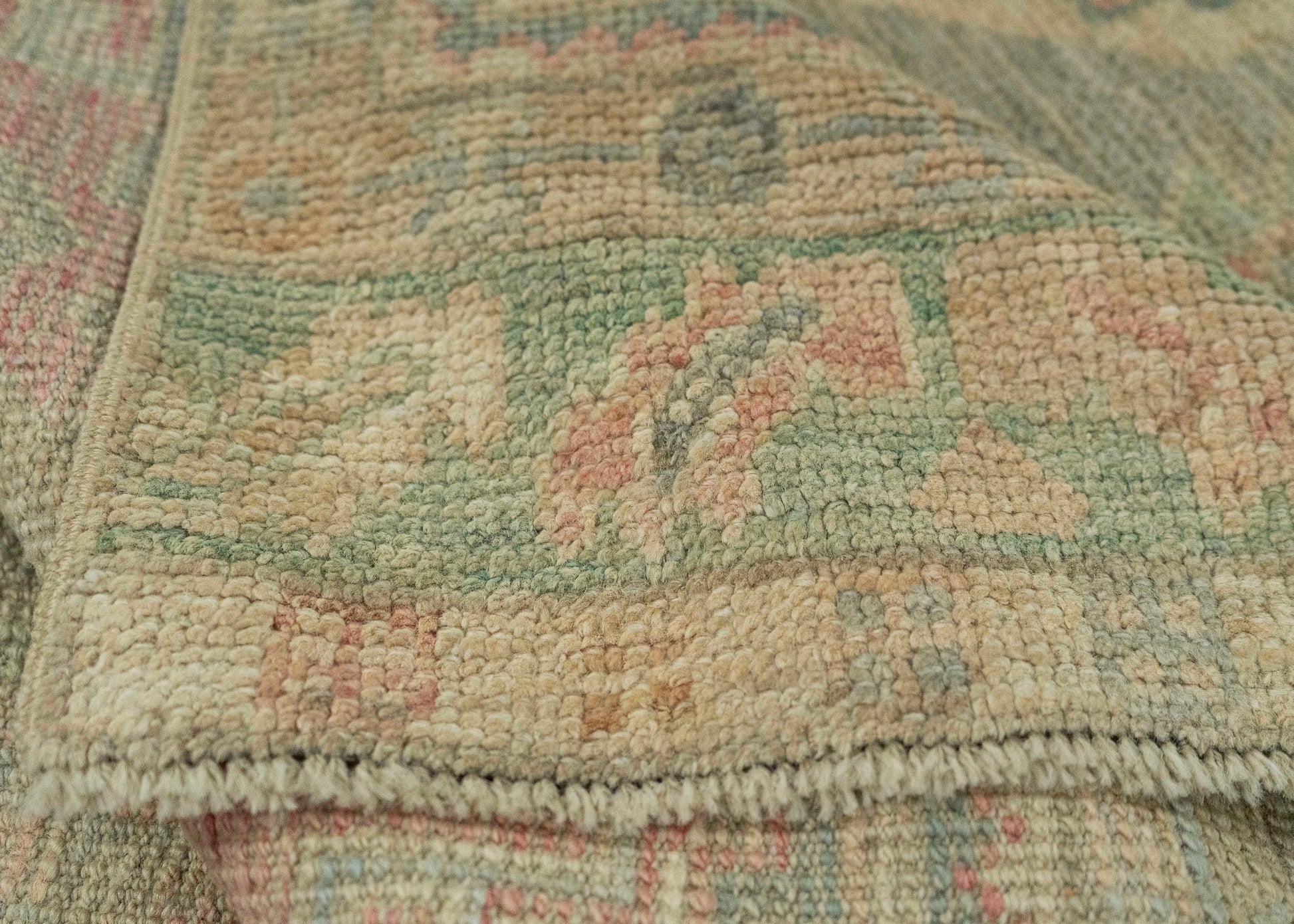 Turkish Oushak Rug 2'9" x 7'6" #20235