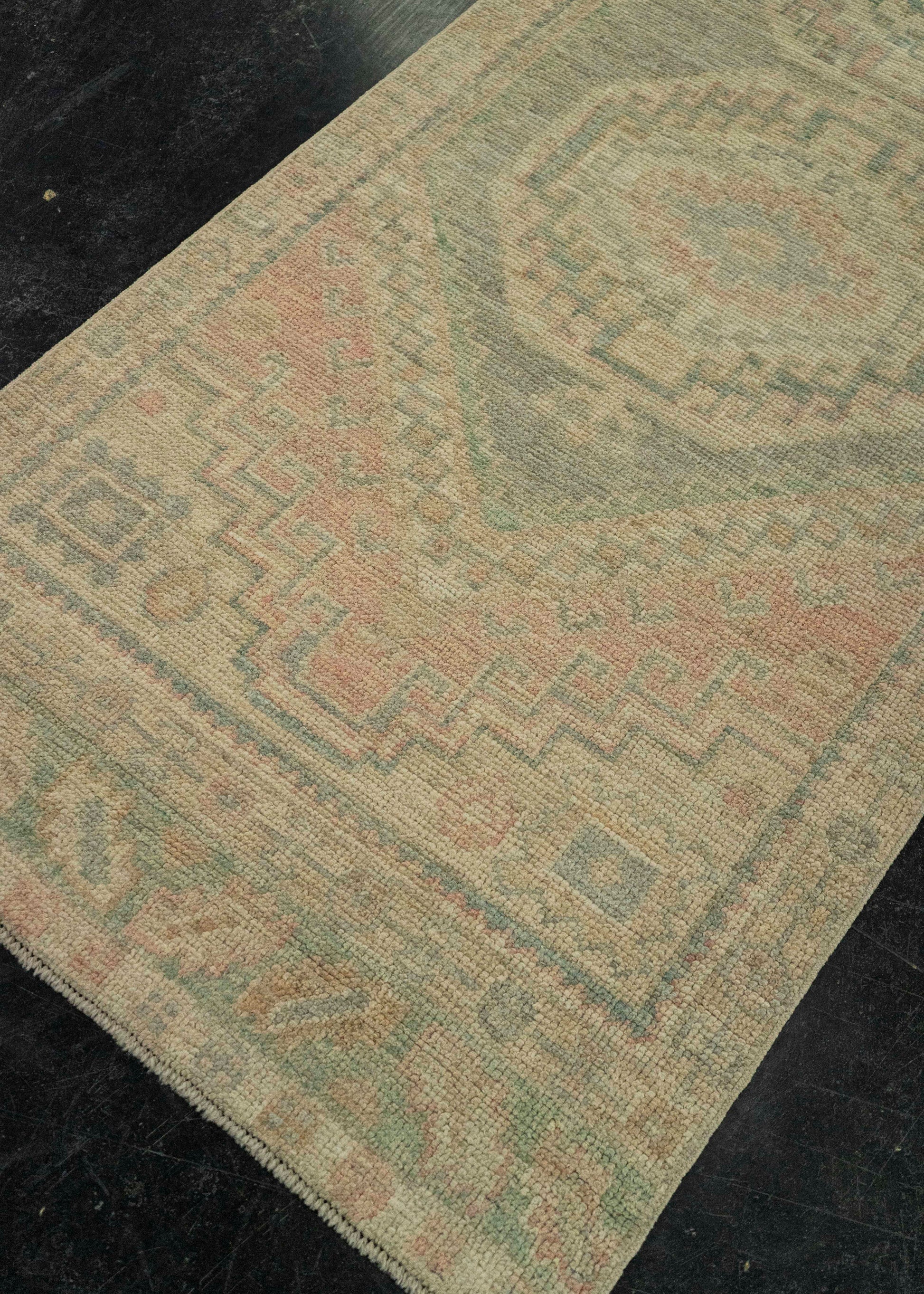 Turkish Oushak Rug 2'10" x 7'6" #20263