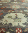 Turkish Oushak Old Wool Rug  9'4" x 13'7" #30131