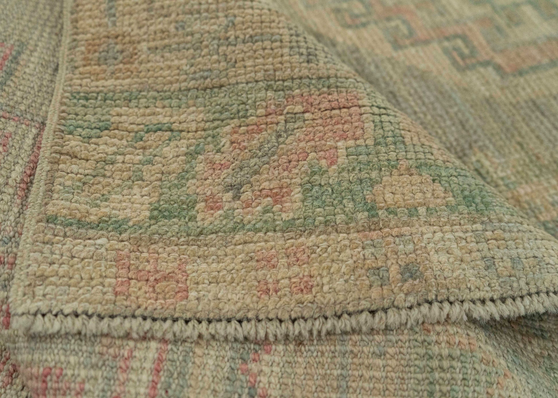 Turkish Oushak Rug 2'10" x 7'6" #20263