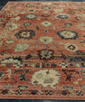 Turkish Oushak Old Wool Rug  9'1" x 13'10" #30135