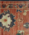 Turkish Oushak Old Wool Rug  9'1" x 13'10" #30135