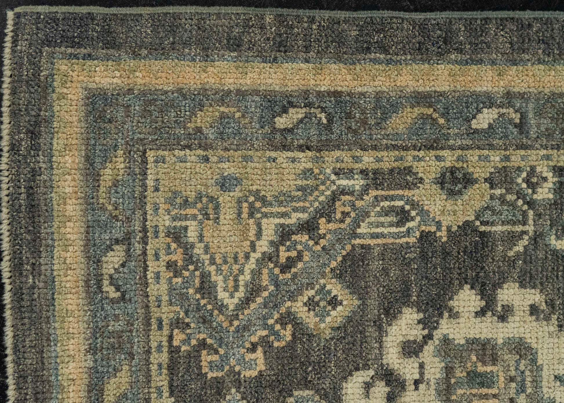 Turkish Oushak Rug 2'10" x 6'10" #20252