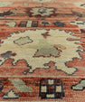 Turkish Oushak Old Wool Rug  9'1" x 13'10" #30135