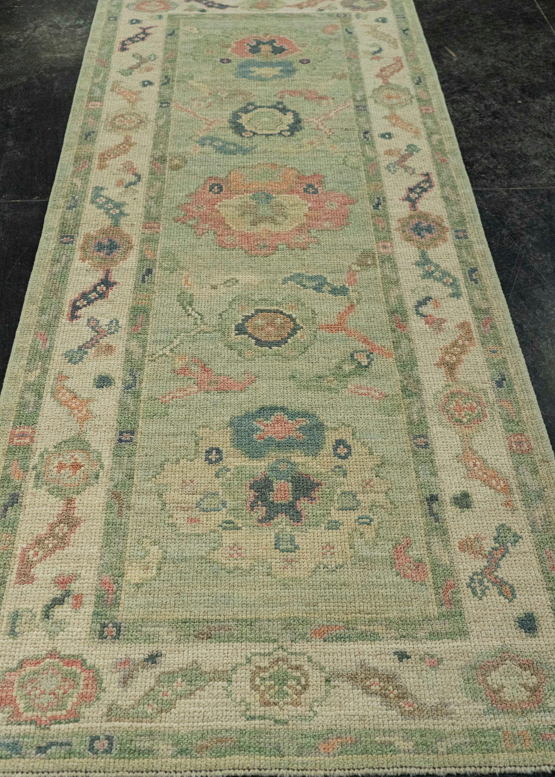 Turkish Oushak Rug 2'10" x 7' #20256