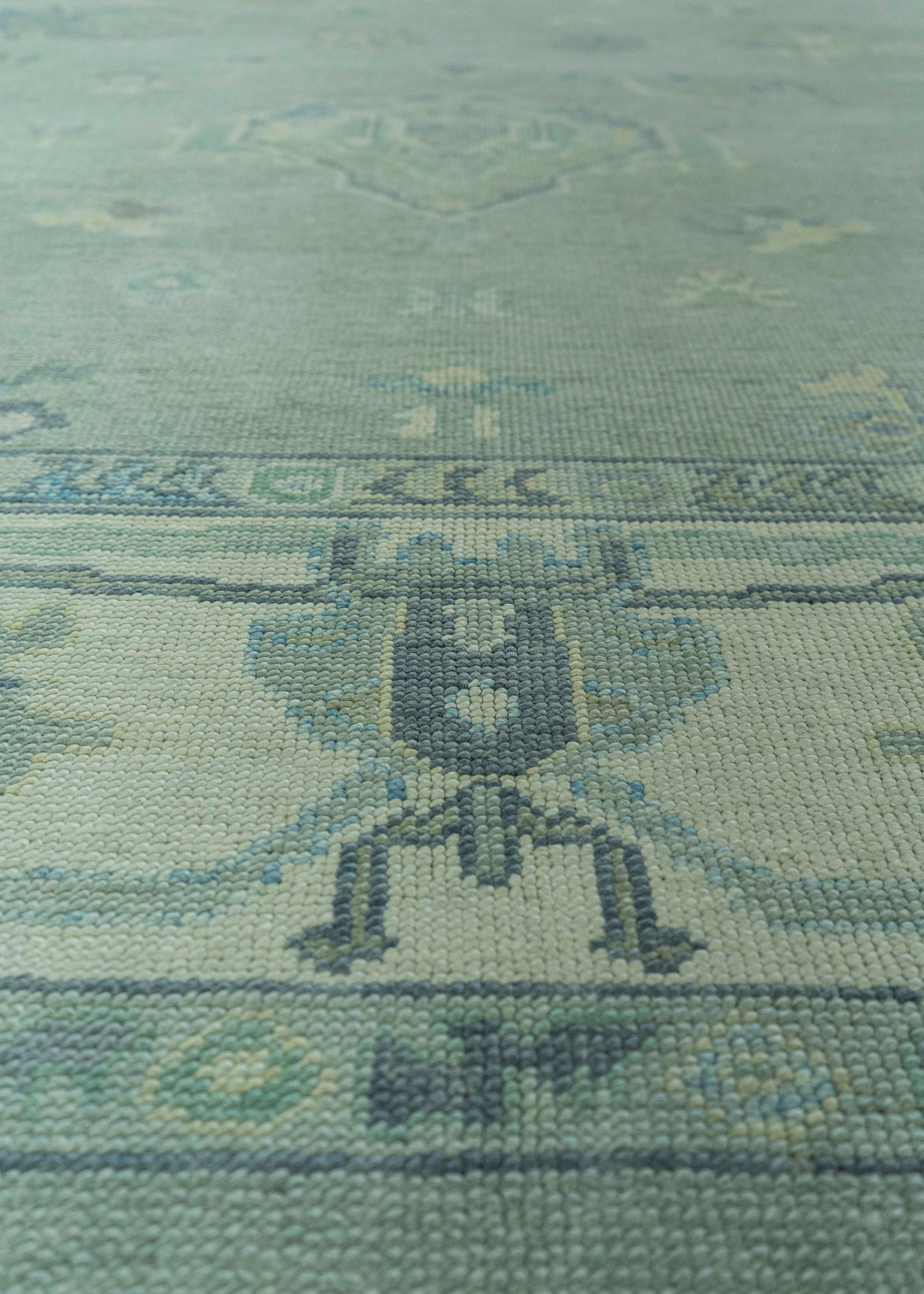 Turkish Oushak Rug 9'3" x 10'8" #19055