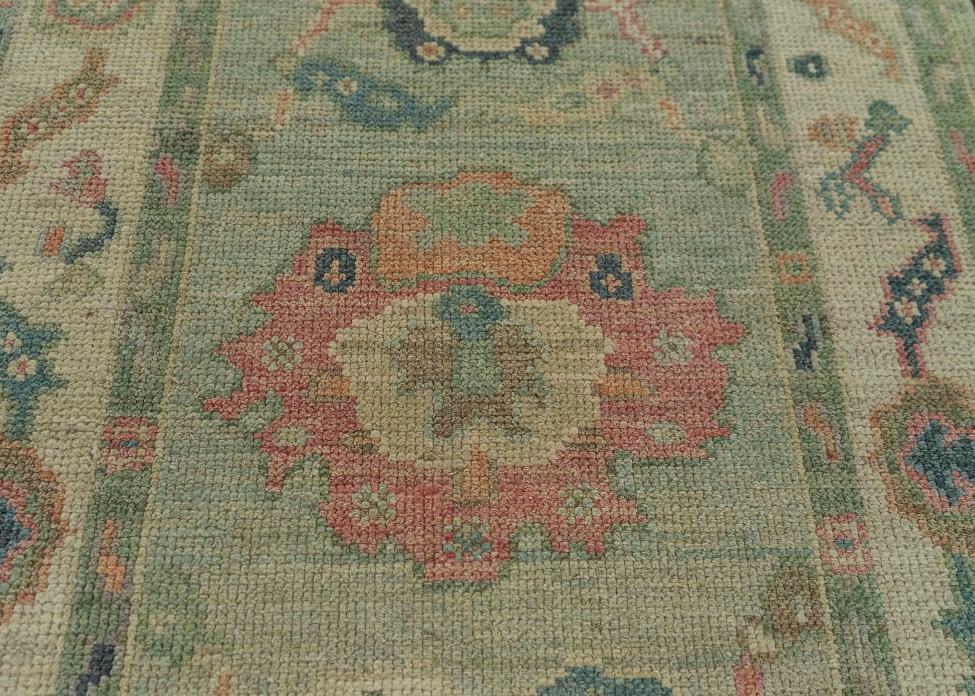 Turkish Oushak Rug 2'10" x 7' #20256