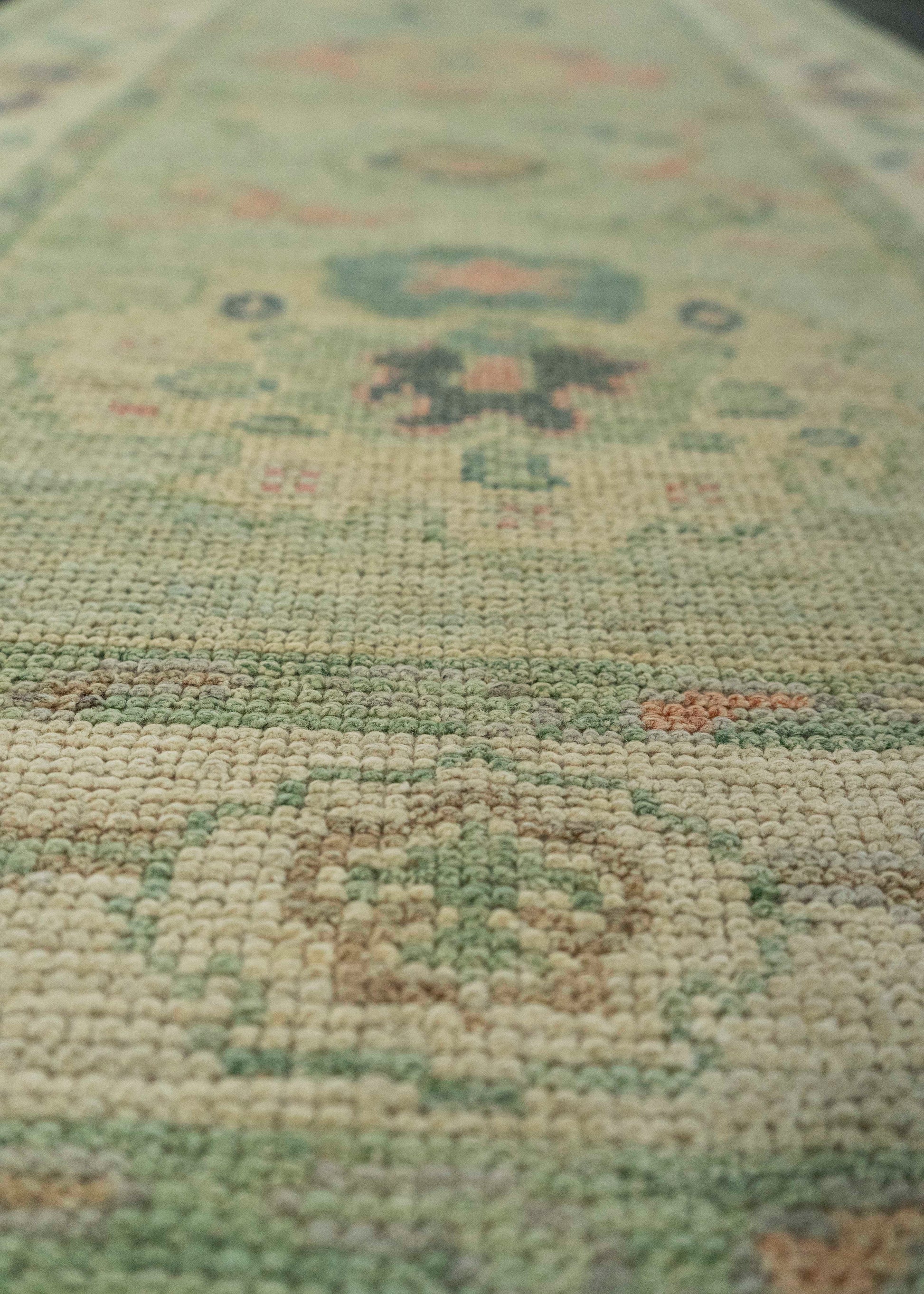 Turkish Oushak Rug 2'10" x 7' #20256
