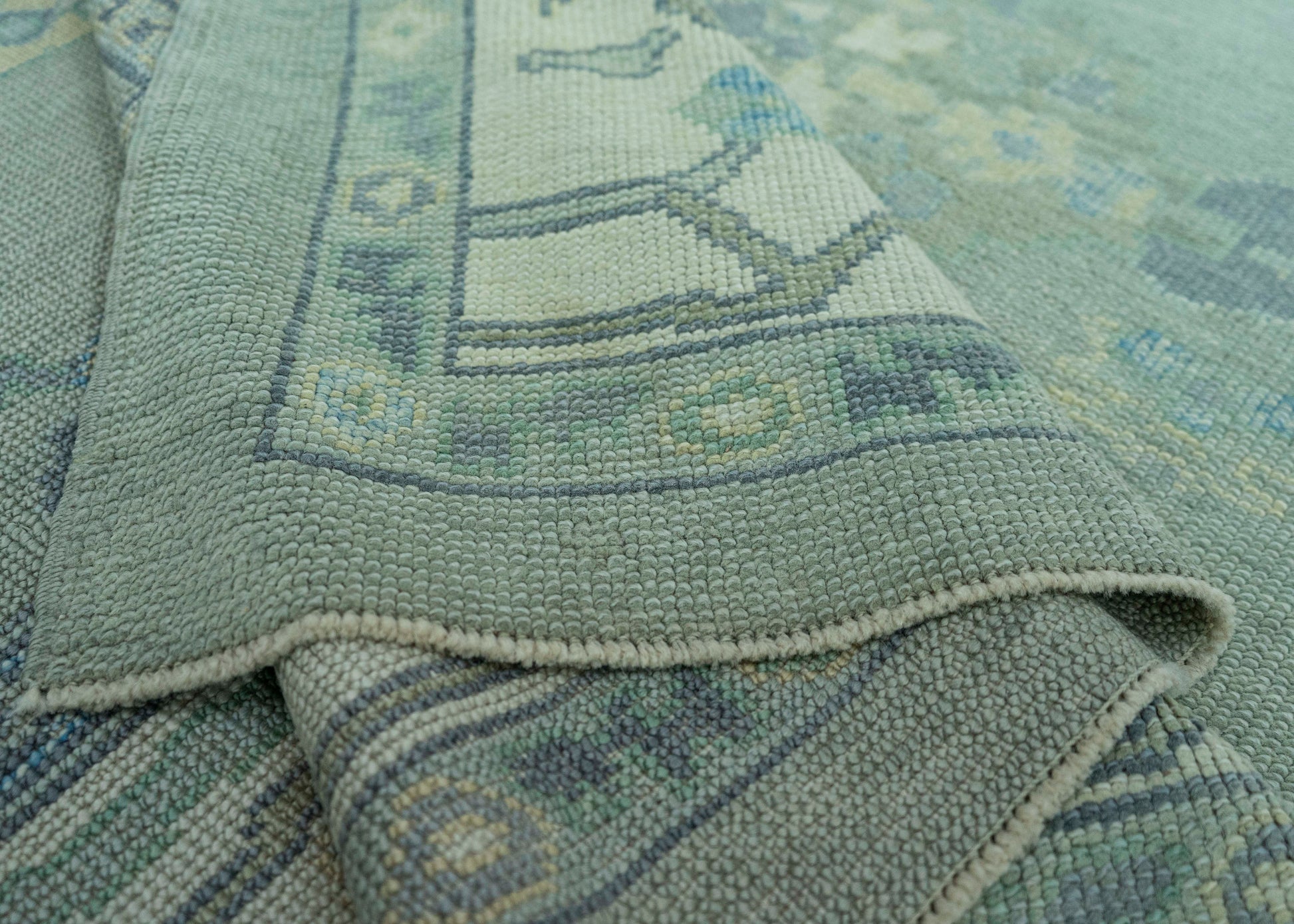Turkish Oushak Rug 9'3" x 10'8" #19055